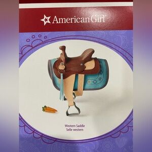 American Girl Western Saddle